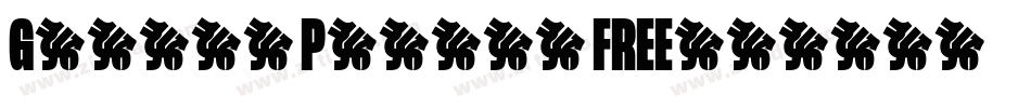 Growth Period FREE字体转换